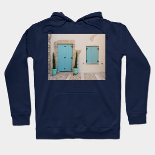 Door and Window in Novi Vinodolski, Croatia Hoodie